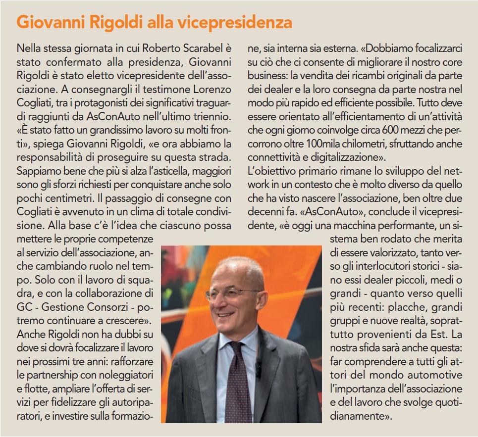Intervista a Giovanni Rigoldi