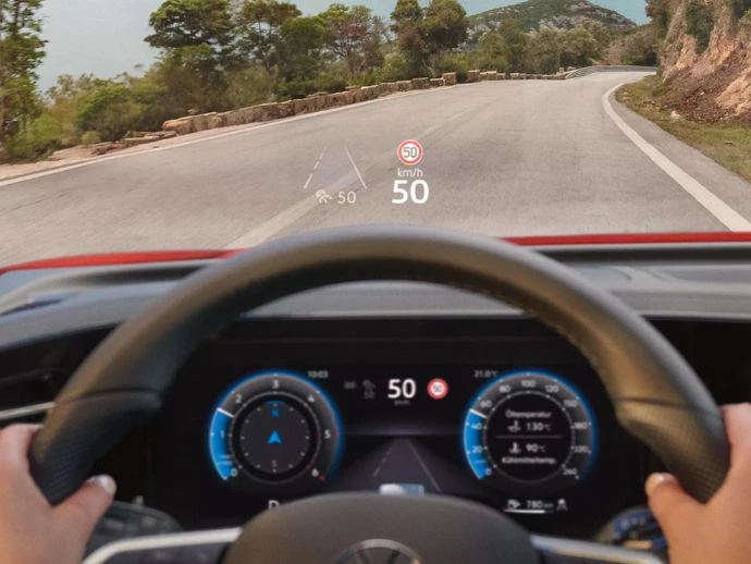 Head Up Display Tiguan
