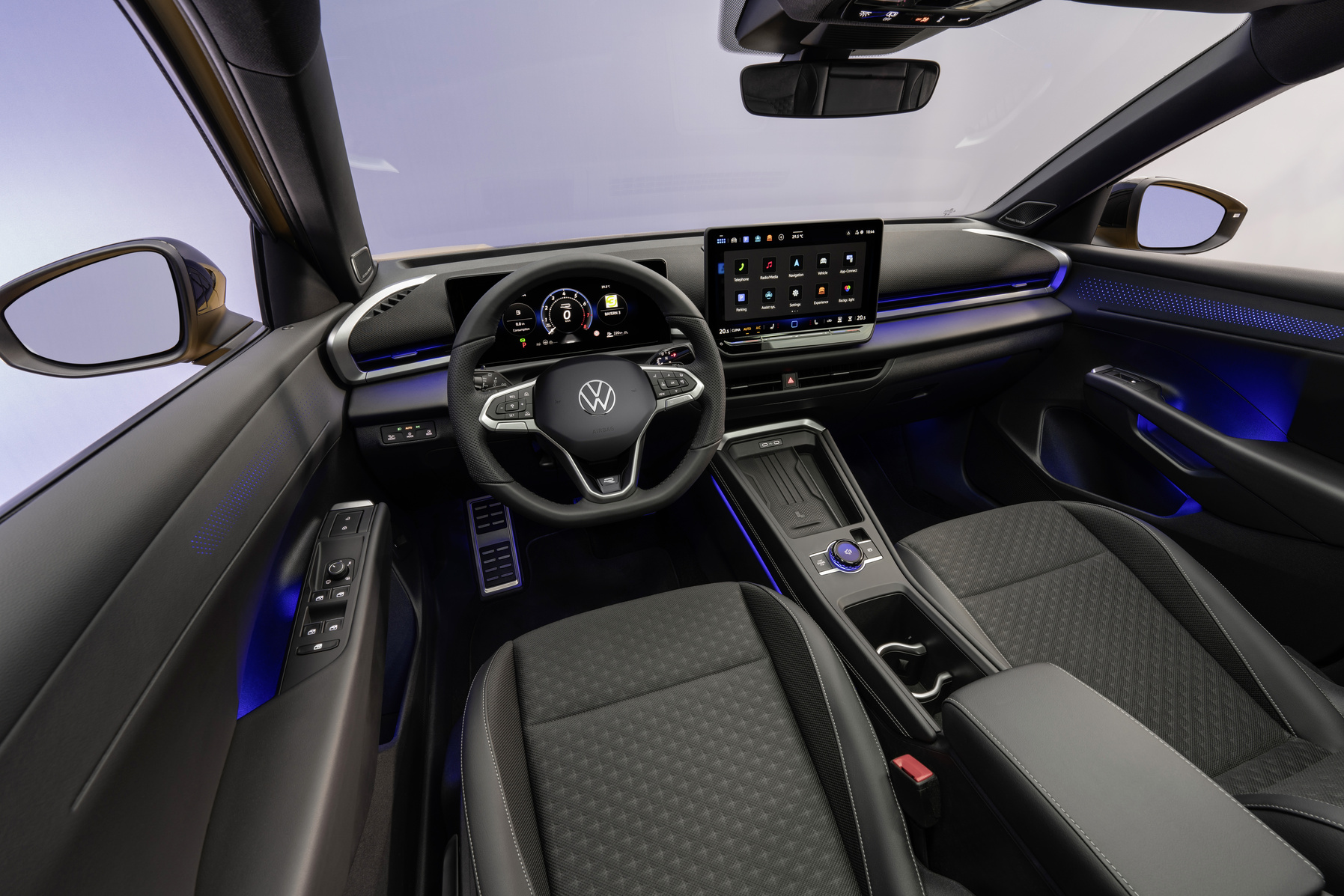 Volkswagen T-Roc 2026 interni digital cockpit